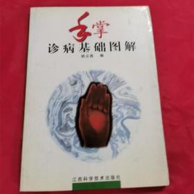 正版旧书手掌诊病基础图解1998年胡云高著江西科学技术出版原版