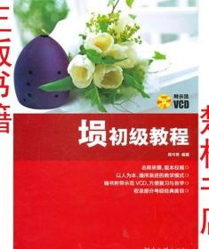 正版 埙初级教程（附示范VCD）：周可奇湖南文艺书籍稀缺售价高