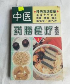 中医药膳食疗大全1 呼吸系统疾病1997年广州出版社原版老旧书籍