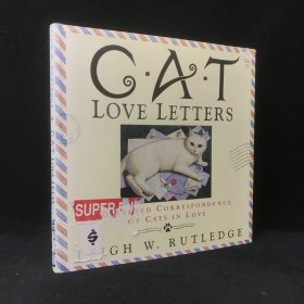 1994年 利·拉特利奇 《猫的情书：恋爱中的猫书信集》,精装，有插图，Cat Love Letters: Collected Correspondence of Cats in Love