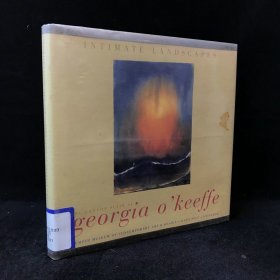 1997年 戴娜·塞尔夫 《私密风景：乔治亚·欧姬芙画集》,精装，有插图，Intimate Landscapes: The Canyon Suite of Georgia O'Keeffe