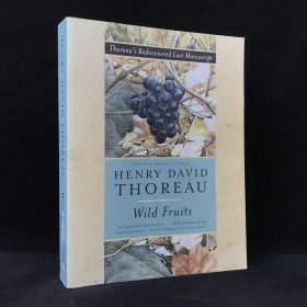 2001年 《野果：梭罗最后的手稿重现》,平装，有插图，Wild Fruits: Thoreau's Rediscovered Last Manuscript