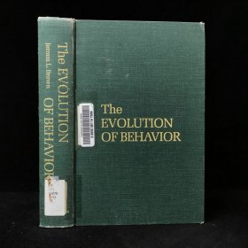 1975年 杰拉姆·L·布朗《行为的进化》，精装，有插图，The evolution of behavior
