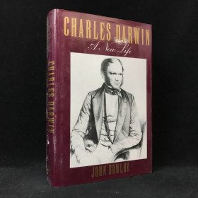 【511页】1991年，英国心理学家，约翰·波尔比《达尔文新传：心理学视角下的达尔文》，几十幅插图，精装，Charles Darwin: A New Life by John Bowlb
