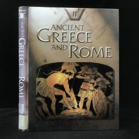 1998年 卡罗尔·莫尔顿《古希腊和罗马：学生百科全书》,精装，有插图，Ancient Greece and Rome: An Encyclopedia for Students