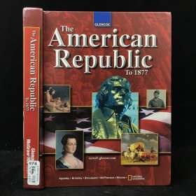 2003年 乔伊斯·阿普尔比、艾伦·布林克利、阿尔伯特·S·布鲁萨德 《美利坚共和国：至1877年》,精装，有插图，The American Republic to 1877