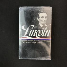 【898页】1989年，《亚伯拉罕·林肯演讲与作品集 卷一：1832-1858年》，精装，Abraham Lincoln: Speeches and Writings Vol. 1 1832-1858