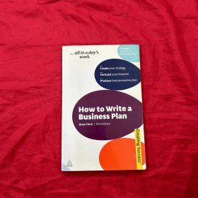 How to Write aBusiness Plan
