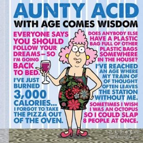 智慧的酸叔 英文原版 Aunty Acid: With Age Comes Wisdom