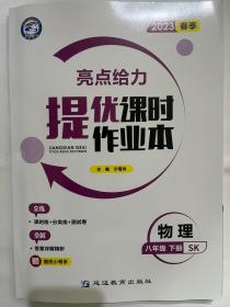 2023春季 亮点给力  提优课时作业本 物理  八年级 下册 SK