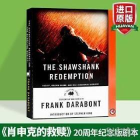 全新正版原版 肖申克的救赎 英文原版小说书 The Shawshank Redemption 电影原著剧本 英文版进口文学书籍