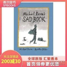 【预订】Michael Rosen's Sad Book 迈克尔罗森的伤心书 英文原版 儿童启蒙亲情教育绘本3-6岁