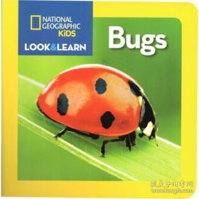 美国国家地理 英文原版绘本 Kids Look and Learn Bugs 纸板书