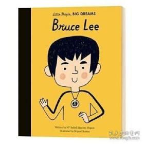 小人物大梦想系列 男孩篇 李小龙 英文原版 Little People Big Dreams Bruce Lee 英文版儿童科普绘本 名人传记 精装英语书