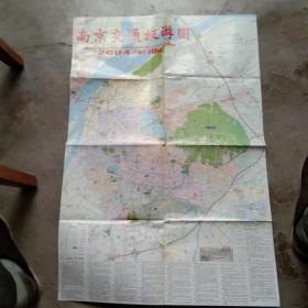 南京交通旅游图2004版