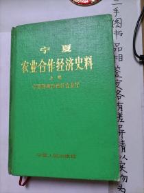 宁夏农业合作经济史料 （上册）