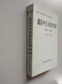 战后中日关系史年表(1945-1993)