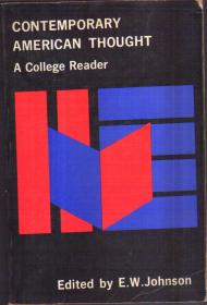 Contemporary American Thought：A College Reader（英文原版）