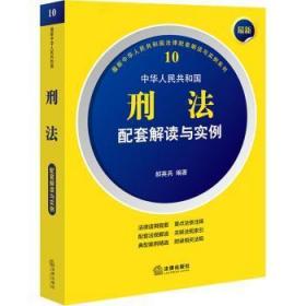 新中华人民共和国刑法配套解读与实例9787519767921