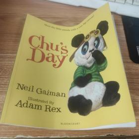 英文原版 Chu's Day 喷嚏大王阿秋 激发想象力 趣味幽默图画故事书 儿童英语启蒙绘本 尼尔盖曼Neil Gaiman