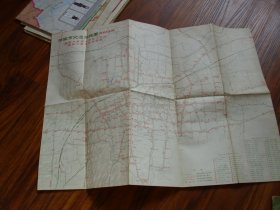 济南市交通路线图（1992.8）
