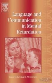 Language And Communication In Mental Retardation (internatio