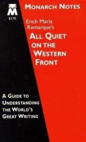 All Quiet On The Western Front /Erich Maria Remarque Macmill