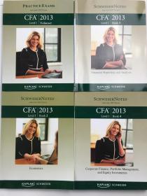CFA2013（Level I /Book ）1.2.3.4 四册合售