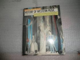 History of western music 西方音乐史 英文原版 AD1707-17