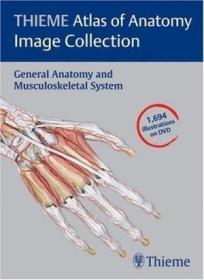 Thieme Atlas Of Anatomy Image Collection--general Anatomy And Musculoskeletal System (thieme Atlas O /Michael Schuenke M.d. Ph.d.
