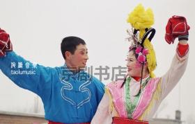 剧照新印：90年代北方农村某高跷队演出一组12张（6寸照片一组12张 大小15*10cm）