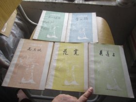 中国画家丛书5本合售