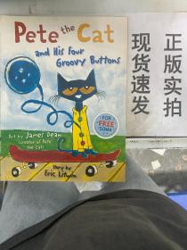 （正版速发）Pete the cat and His Four Groovy Buttons 9780007553679 货号：J045-07-08