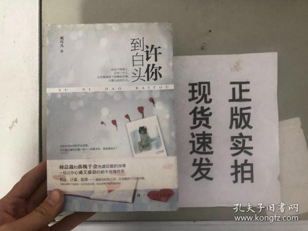 正版现货！《许你到白头》（帅总裁和落魄千金先虐后爱的深情！一段让你