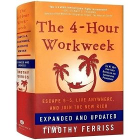 正版现货 每周工作四小时 英文原版管理类 The 4-Hour Workweek Timothy Ferriss 蒂莫西代表作 Tools of Titans 英文版原版英语