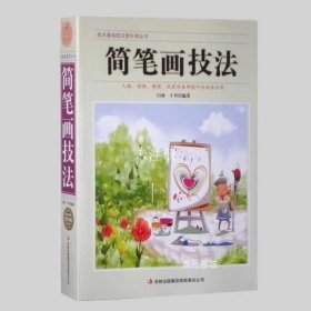 正版现货 简笔画技法大全 书籍 绘画艺术阅读图书 简笔画教程教师教材 人物 动物 静物 等技巧与具体应用 简笔画技法1分钟秘笈