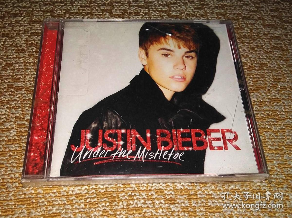 美justinbieber贾斯汀比伯underthemistletoe圣诞专辑原版cd未拆封