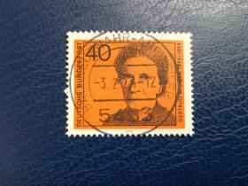 德国邮票（人物）1974 Famous Women 著名女性 1枚