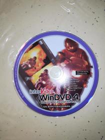 软件光盘：InterVideo WinDVD4 裸盘1碟
