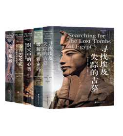 考古与艺术史译丛（全5册）寻找埃及失踪的古墓+破解玛雅密码+洞穴中的心智+远古艺术家+定居地球