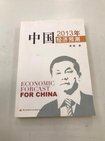 中国经济预测 2013年