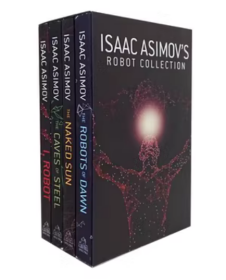 阿西莫夫 經典作品四本套 鋼穴 裸陽 曙光中的機器人 英文原版 Isaac Asimov 4 Book Boxed Set Isaac Asimov