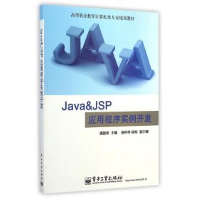 全新正版现货  Java & JSP应用程序实例开发 9787121241116 潘国