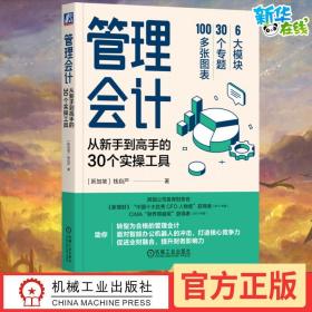 管理会计:从新手到高手的30个实操工具管理会计转型指南业财融合智能办公分析成本控制资源整合战略财务产品利润资产效率新华正版