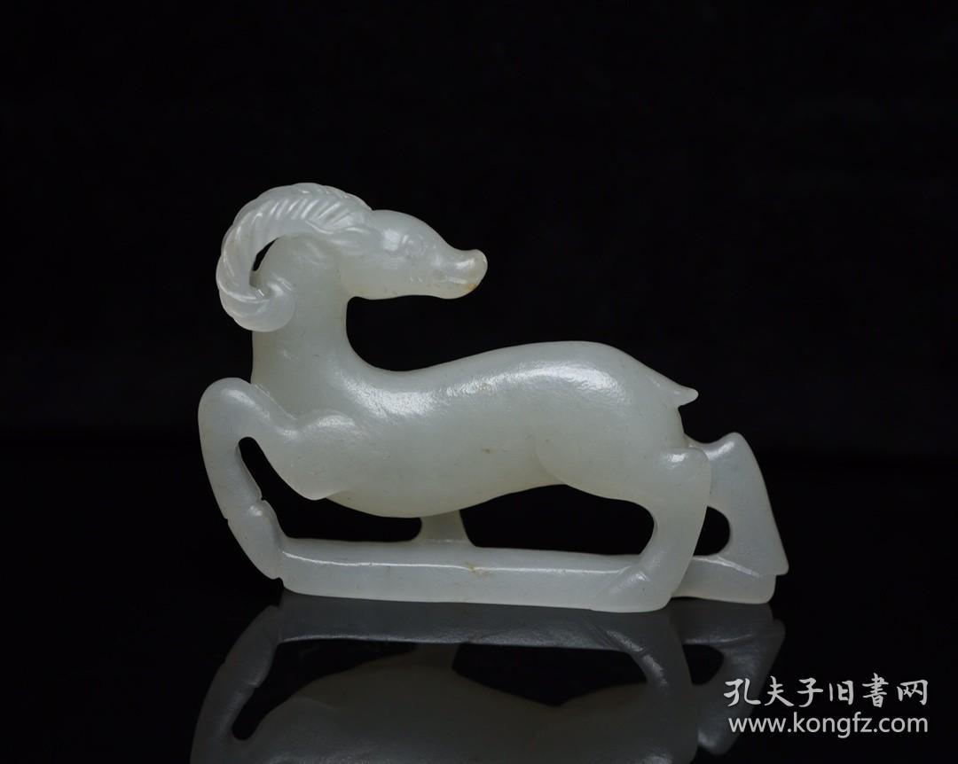 和田玉羊规格634112厘米重32克