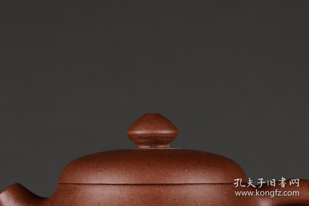 清代 世德堂 巨轮紫砂壶