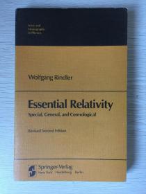 Essential Relativity Special General and Cosmological 2nd Edition   英文原版  Google Scholar引用数2500多次