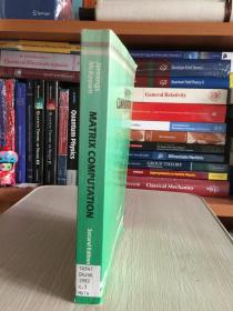 Matrix Computation    2nd ed.      英文原版