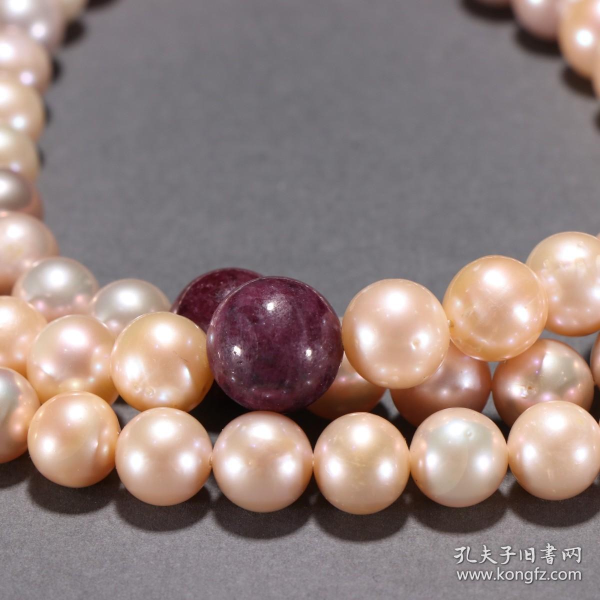 清代 珍珠108佛珠.