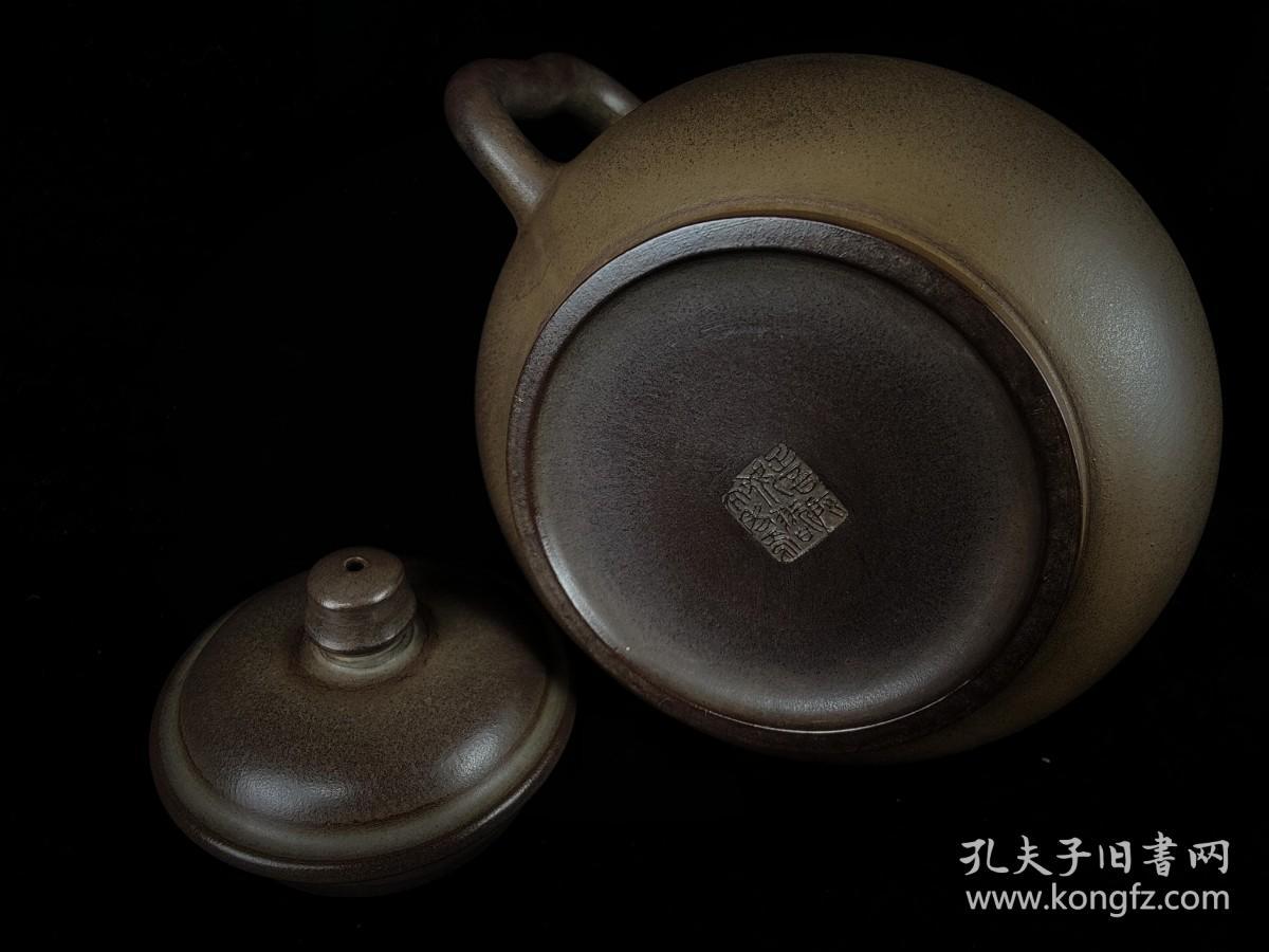 旧藏【顾景舟】落款:足吾所好玩而老焉 紫砂壶